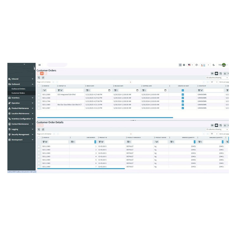 WMS & WCS WMS & WCS - Image 1